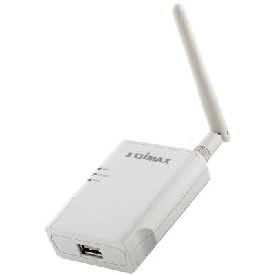 Edimax Ps-1210un Print Server 1xusb Wifi-n   Lan
